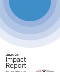 2024-25 Impact Report cover (English)