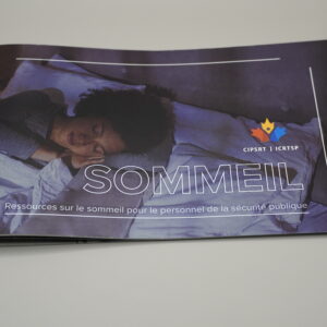 Livret sur le sommeil pour le personnel de la sécurité publique
