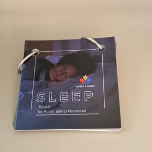 CIPSRT Sleep Toolkit for Public Safety Personnel