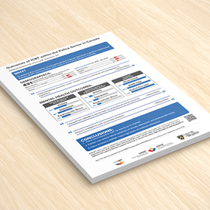 PSPNET Outcomes – Police Sector infographic (8.5" x 14", Bilingual)
