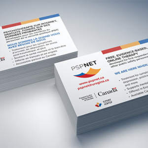 PSPNET wallet card (3.5" x 2", Bilingual)
