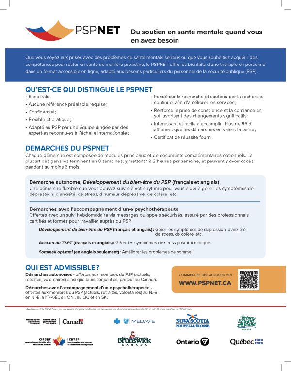 PSPNET Mental Health Support flyer (8.5" x 11", Bilingual)/ Soutien en santé mentale du PSPNET quand vous en avez besoin (feuillet, 8,5" x 11", bilingue) - Image 3
