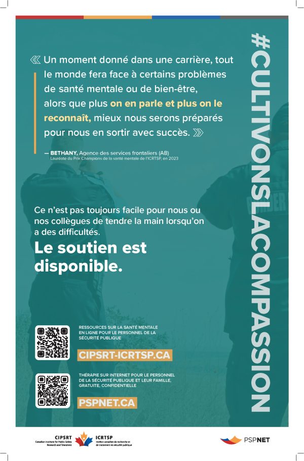 CompassionConnects poster – Canadian Border Services Agency (11" x 17", Bilingual) / Affiche #CultivonsLaCompassion – Agence des services frontaliers du Canada (27,9 × 43,2 cm, bilingue) - Image 3