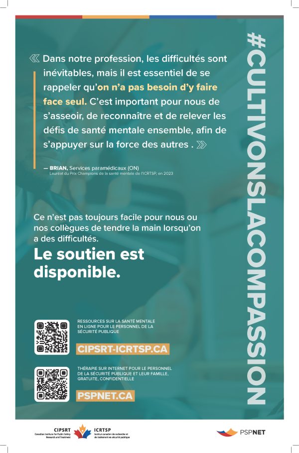 CompassionConnects poster – Paramedic Services (11" x 17", Bilingual) / Affiche #CultivonsLaCompassion – Services paramédicaux (11" x 17", bilingue) - Image 3