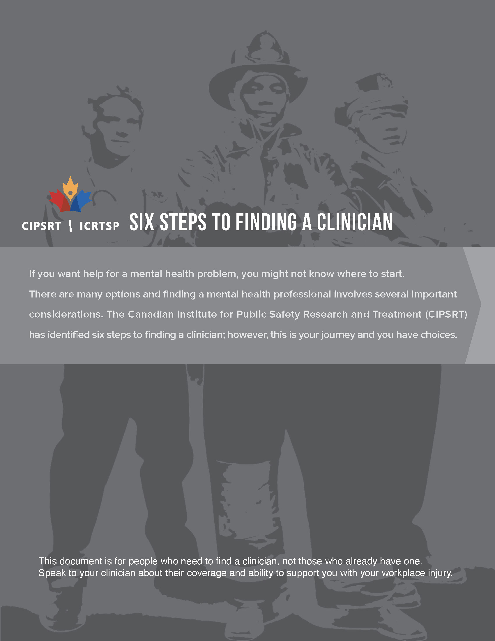 Six Steps to Finding a Clinician