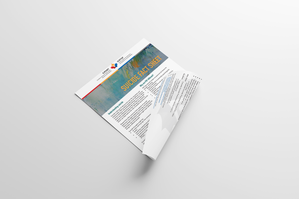 Suicide Awareness Fact Sheet for Public Safety Personnel (Bifold/Spread Format)